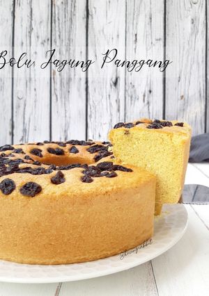 Foto resep (2.19) Bolu Jagung Panggang