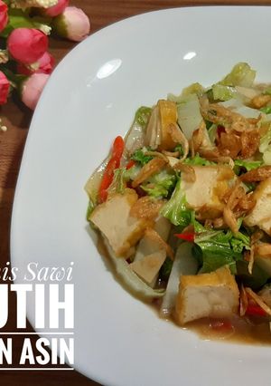 Foto resep Tumis Sawi Putih Ikan Asin