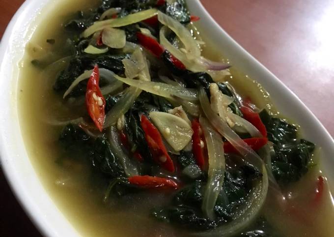 Anti Ribet, Memasak Cah Daun Ubi Terasi Murah
