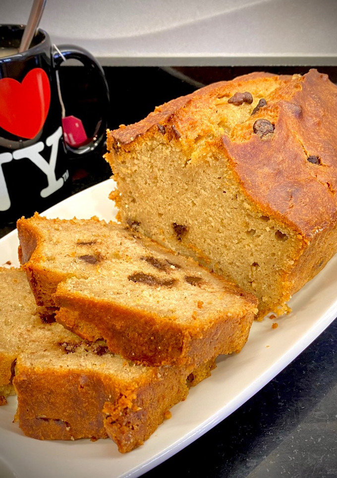 Una foto de Pan de plátano