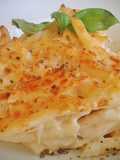 Macarrones con pollo asado