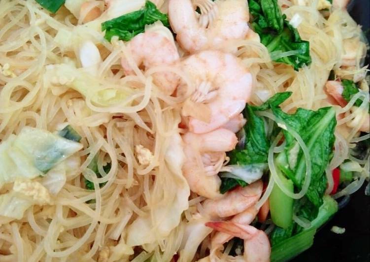 Langkah Mudah untuk meracik Bihun Goreng Udang #BikinRamadhanBerkesan, Menggugah Selera