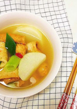 Hình của món Canh chả cá.
