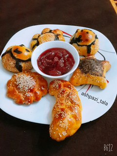 عکسی از دستور نان صبحانه