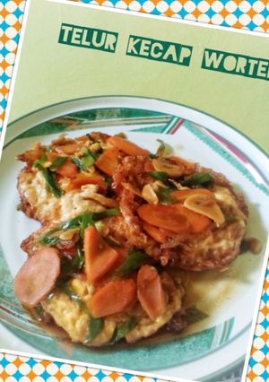 Foto resep Telur Kecap Wortel #BandungRecook2_SariUtamiKimdonghwa