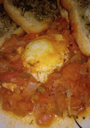 Una foto de Shakshuka