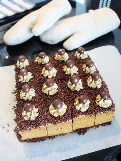 Foto resep Bolu Jadul Moka | Bolu Jadul Mocca | Mocha Sponge Cake | Bolu Jadul Mocha | Buttercream Mocca