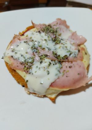 Una foto de Pizzetas saludables con harina de coco y arroz