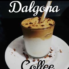 Dalgona Coffee A picture of Dalgona Coffee.
