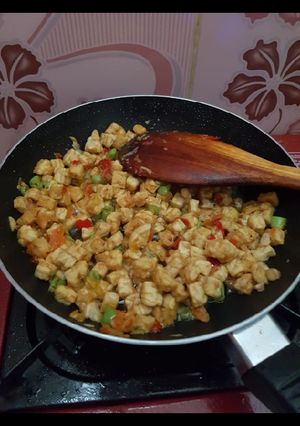 Foto resep Sambal goreng tempe buncis pedas