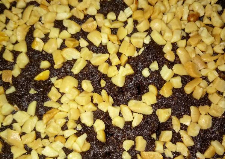 Brownies coklat crunchy