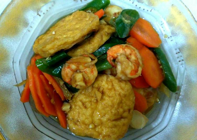 Tahu Udang masak kecap