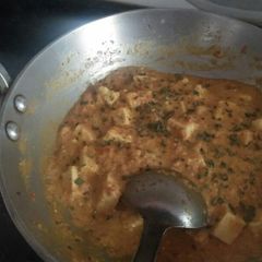 Shahi paneer A picture of Shahi paneer.