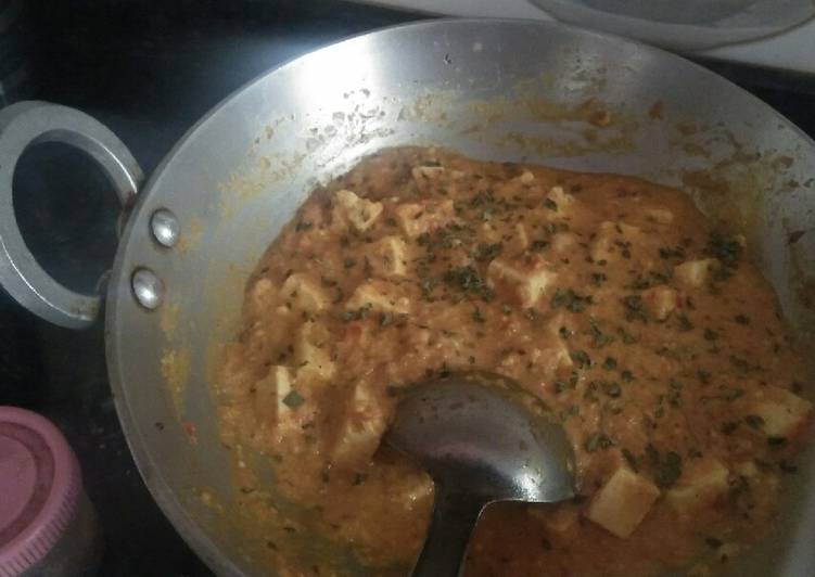 Steps to Prepare Speedy Shahi paneer