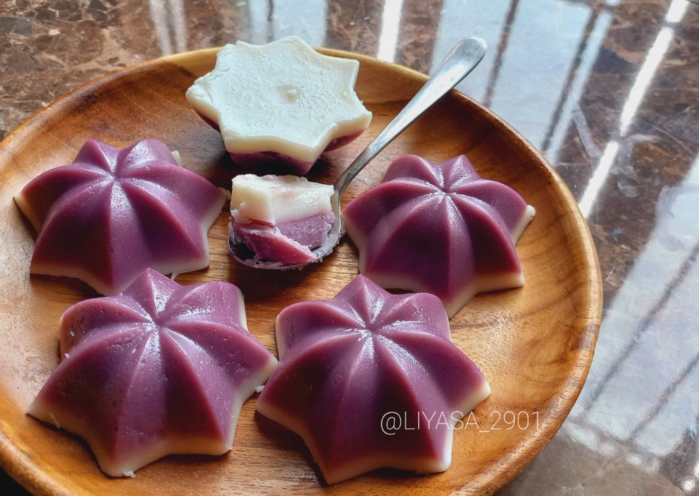 #28. Kue Talam (Ubi Ungu)