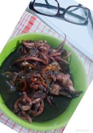 Foto resep Tumis hitam kepala cumi