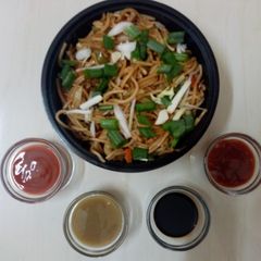 A picture of Hakka noodles.