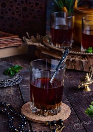 صورة لوصفة شاي خمسينة