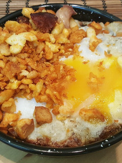 Una foto de Migas con huevo de Oca