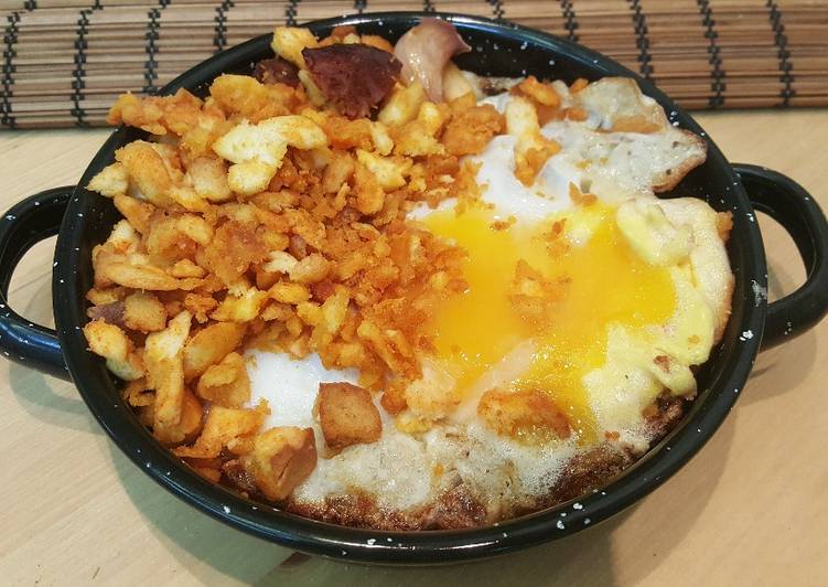 Migas con huevo de Oca