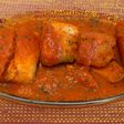 Bacalao en salsa de piquillo olla GM
