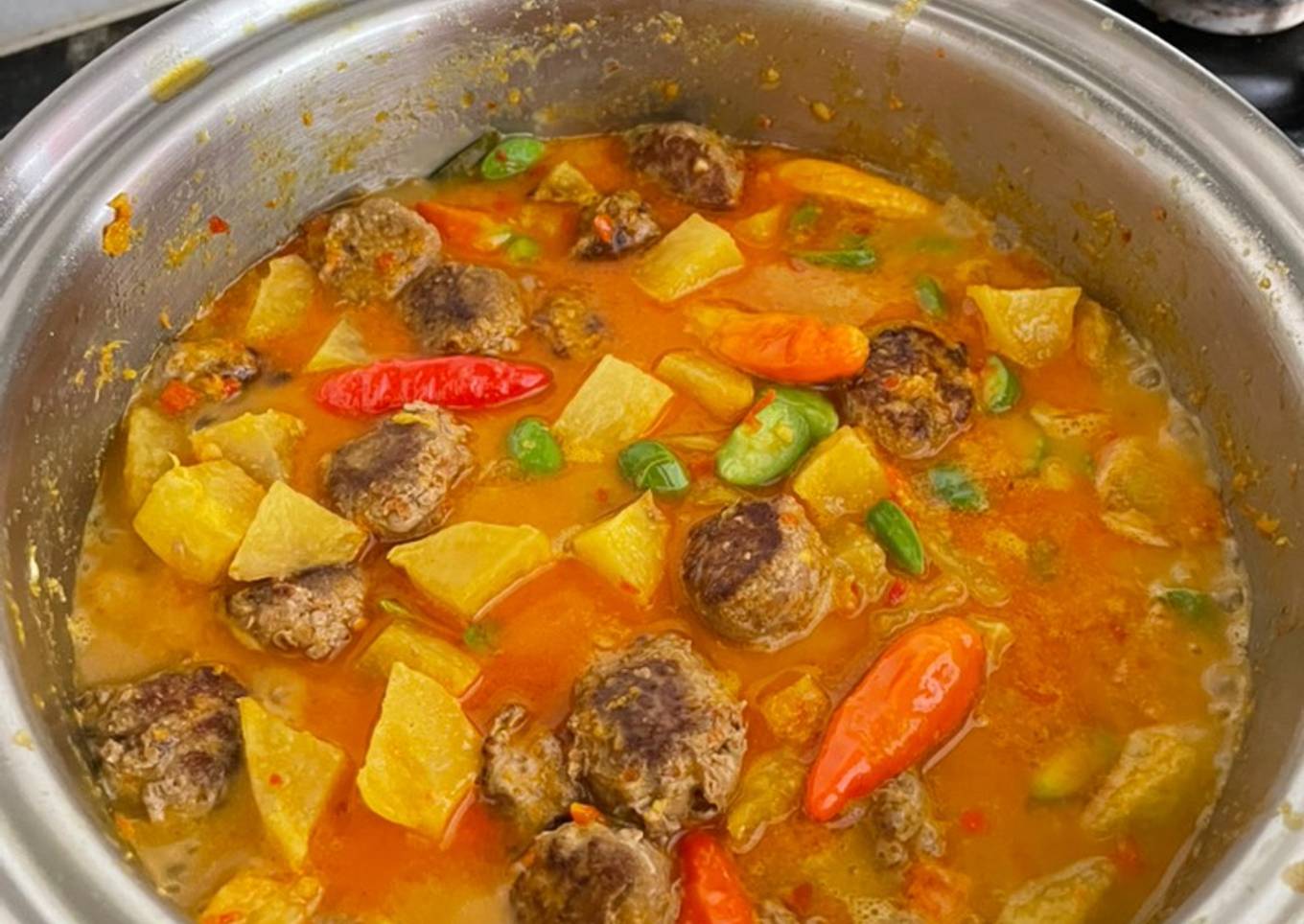 Sambel goreng kreni tanpa santan