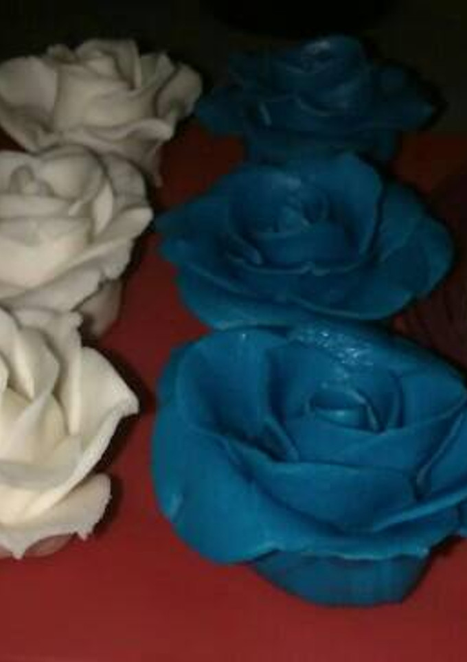 Una foto de Fondant 50% menos dulce