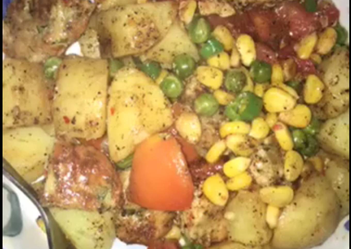 Spicy Chicken with veggies
