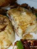 Brazo de patata, relleno de codillo