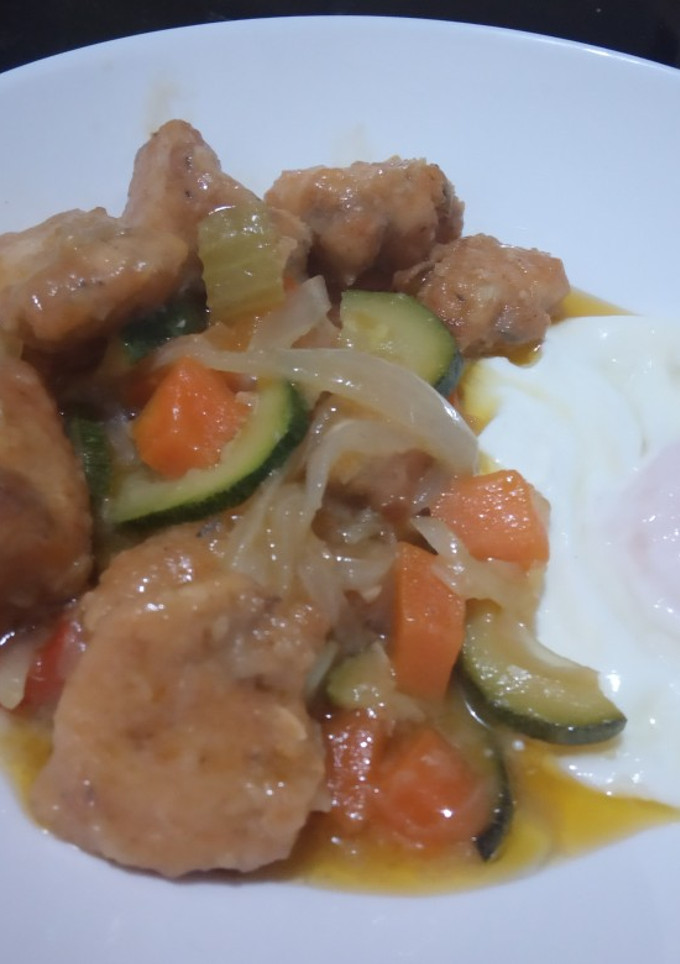 Una foto de Estofado de pollo a mi manera