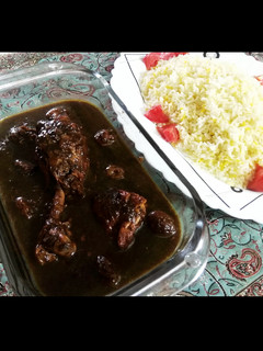 عکسی از دستور مرغ ترش