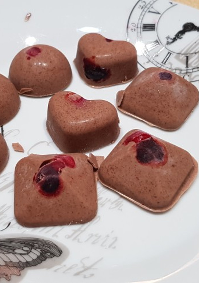 Una foto de Bombones chocolate