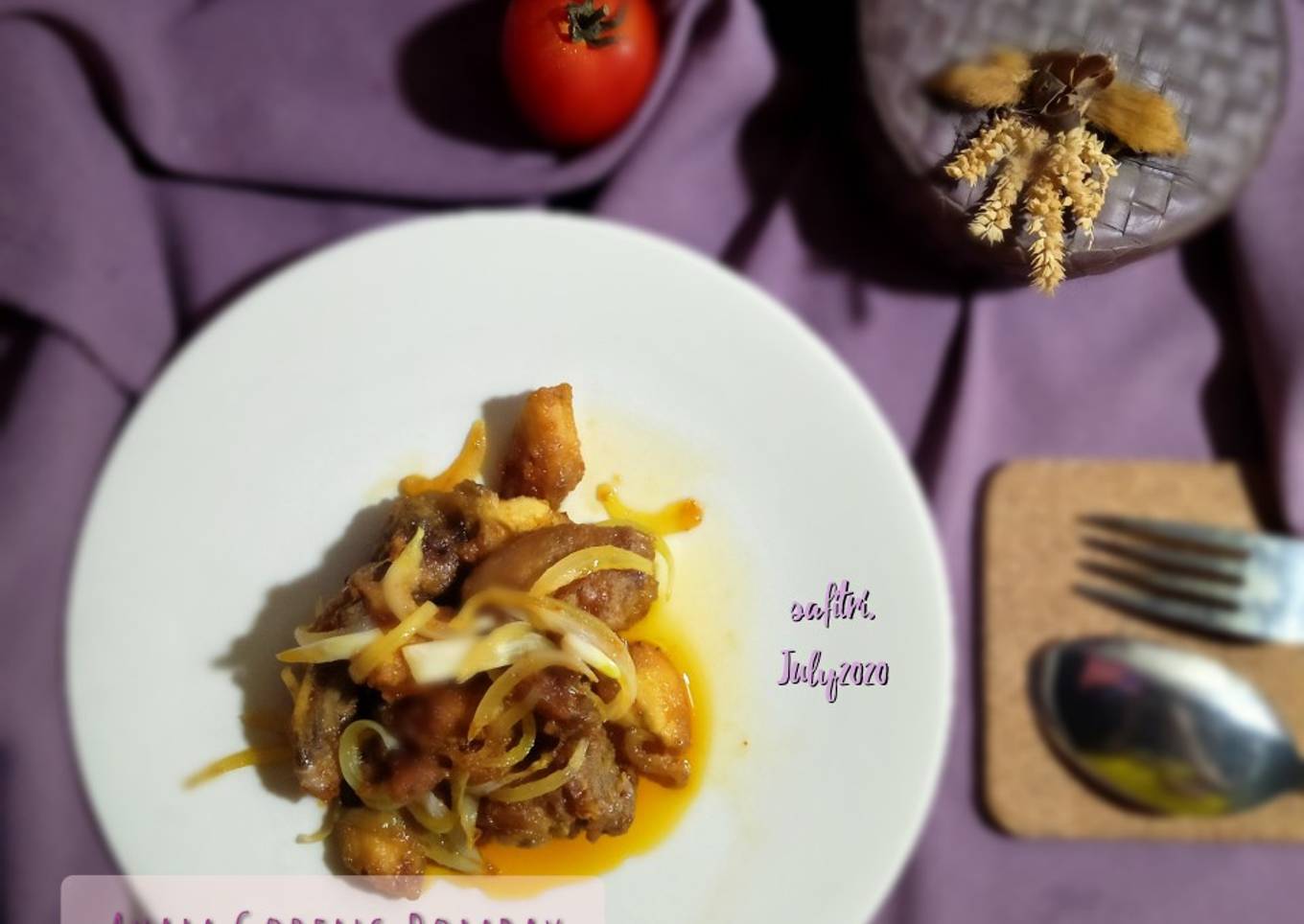 Resep Ayam Goreng Bombay yang Lezat