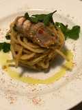 Spaghetti con canoce scappate