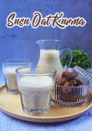 Gambar Susu Oat Kurma #kurma