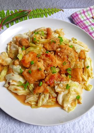 Foto resep Ayam Kubis Tumis Mayones