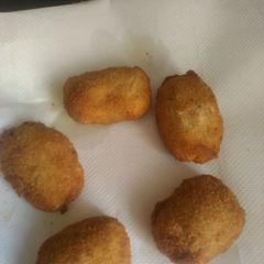 A picture of Chicken nuggets.