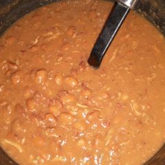 Easy BBQ beans A picture of Easy BBQ beans.