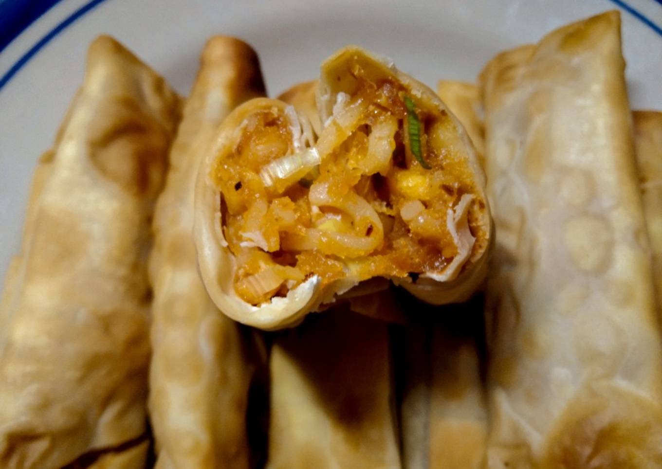 Pangsit goreng ekonomis