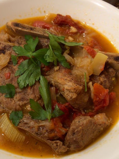 A picture of Stewed Pork Ribs in White Wine.