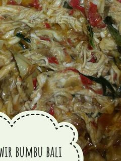 Foto resep Ayam suwir bumbu bali