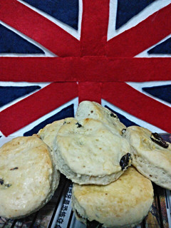 A picture of English Scones.