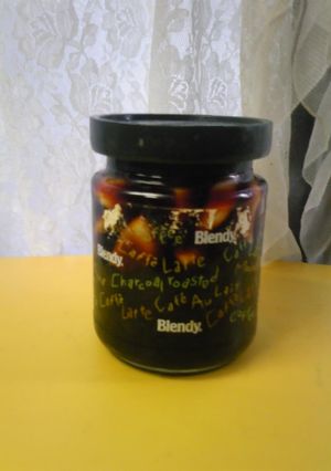 A picture of Just Marinate Garlic Soy Sauce.