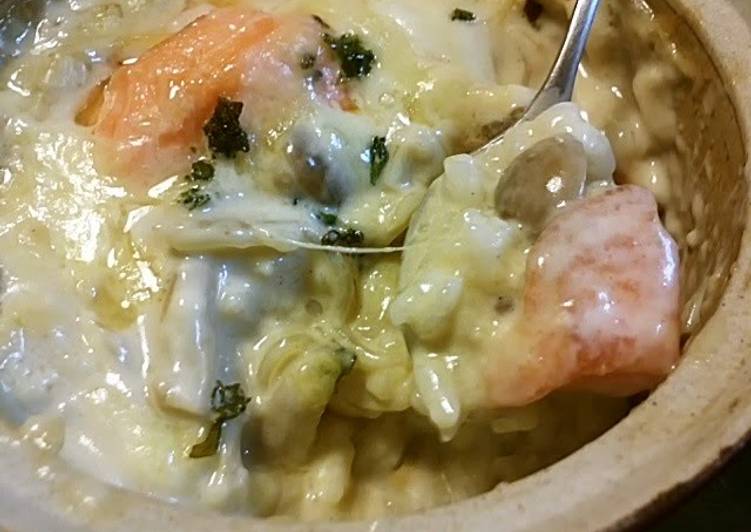 How To Improve  Autumnal Doria with Salmon and Mushrooms