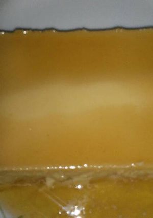 Una foto de Flan de Queso