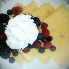 A picture of Fourth of July Crêpes.