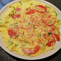 A picture of Egg Pizza😊.