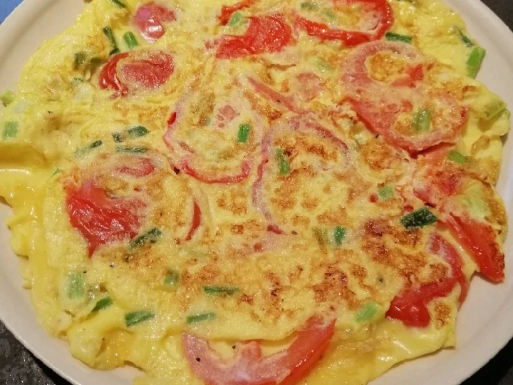 Easy Steps to Make Recipes Egg Pizza😊 the Perfect Tasty.