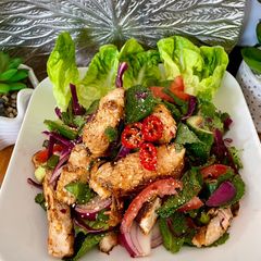 A picture of Ultimate Thai Grilled Chicken Salad.