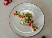 Gambar saus caesar salad